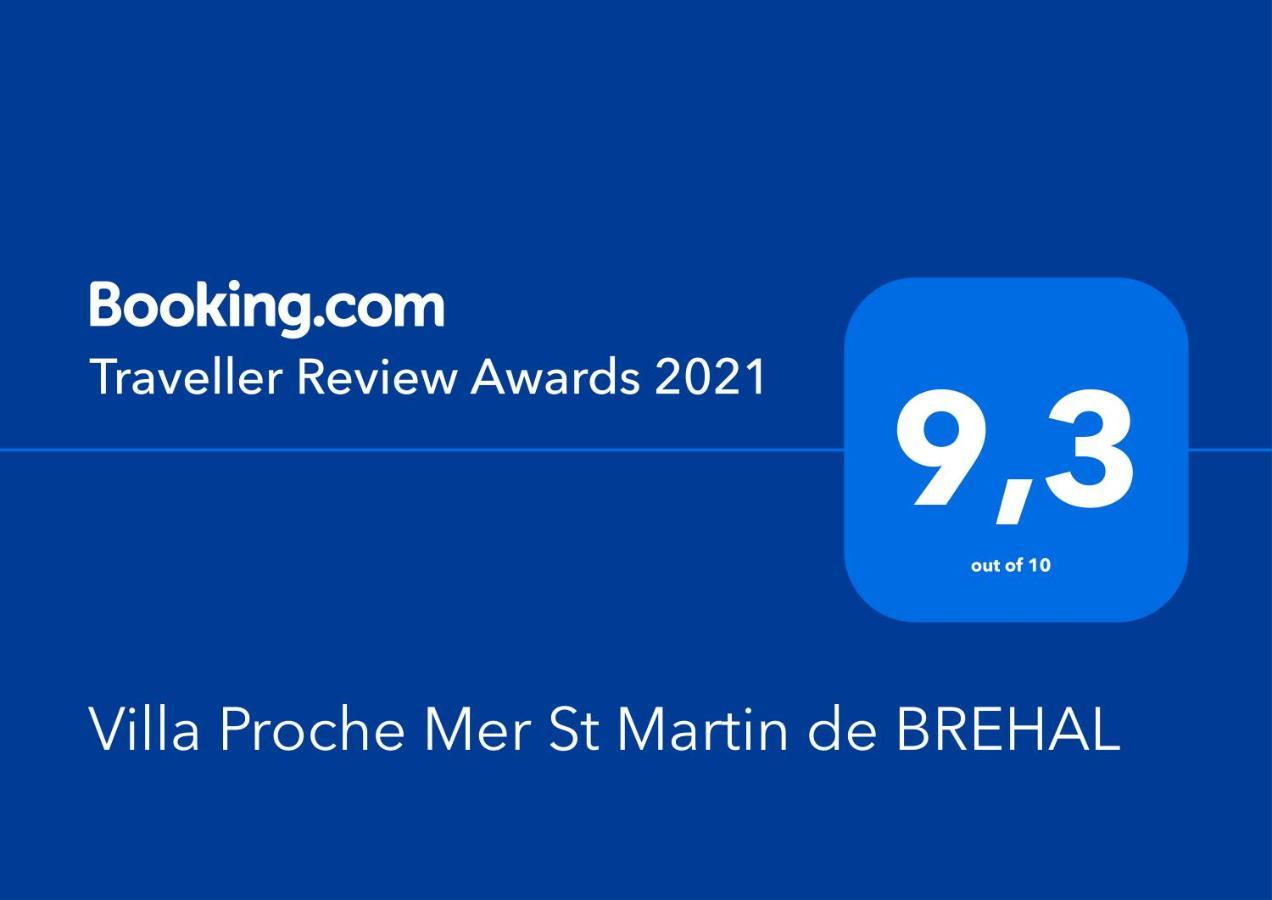 Villa Proche Mer St Martin de Bréhal Extérieur photo